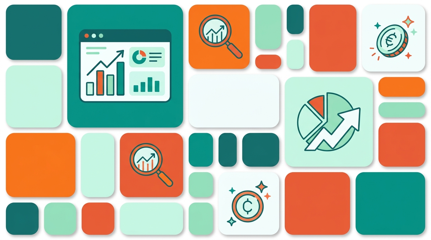Vier Säulen der GEO-Messung - RankScale, Search Console, GA4 und Revenue pro Impression